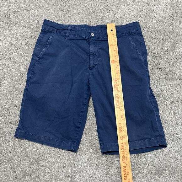 AG Adriano Goldschmied Mens The Griffin Chino Shorts 34 Blue - Picture 6 of 7